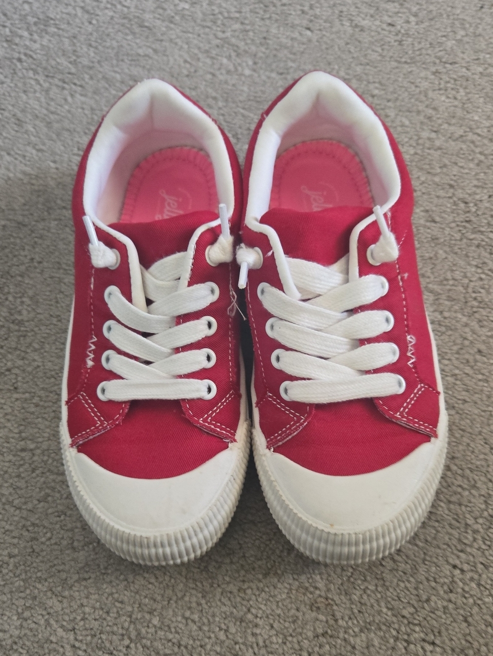 Red Canvas Sneakers